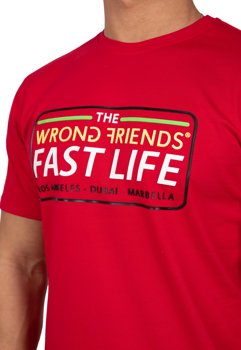 FAST LIFE T-SHIRT - RED