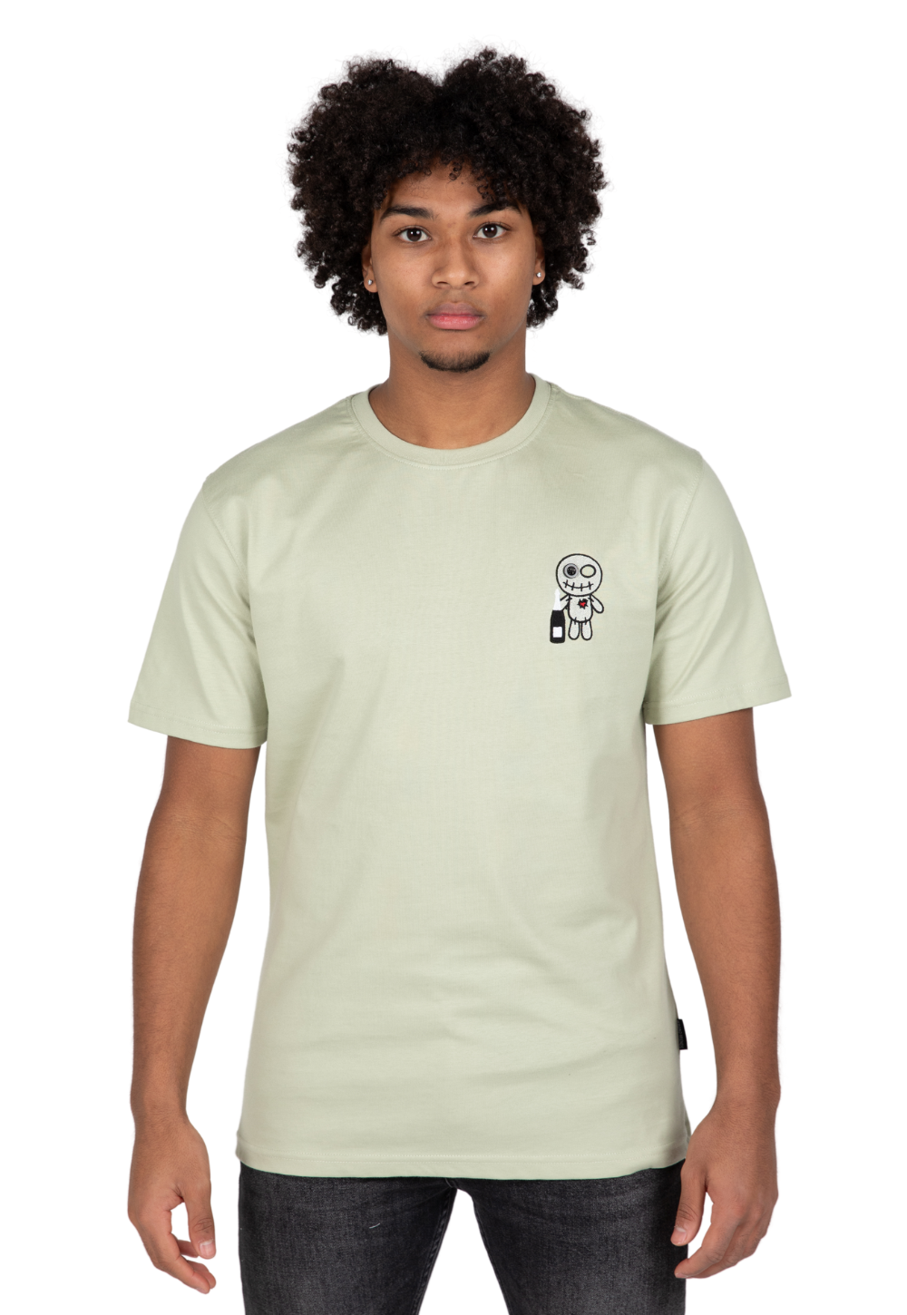 CHAMPAGNE SHOWERS T-SHIRT - LIGHT GREEN