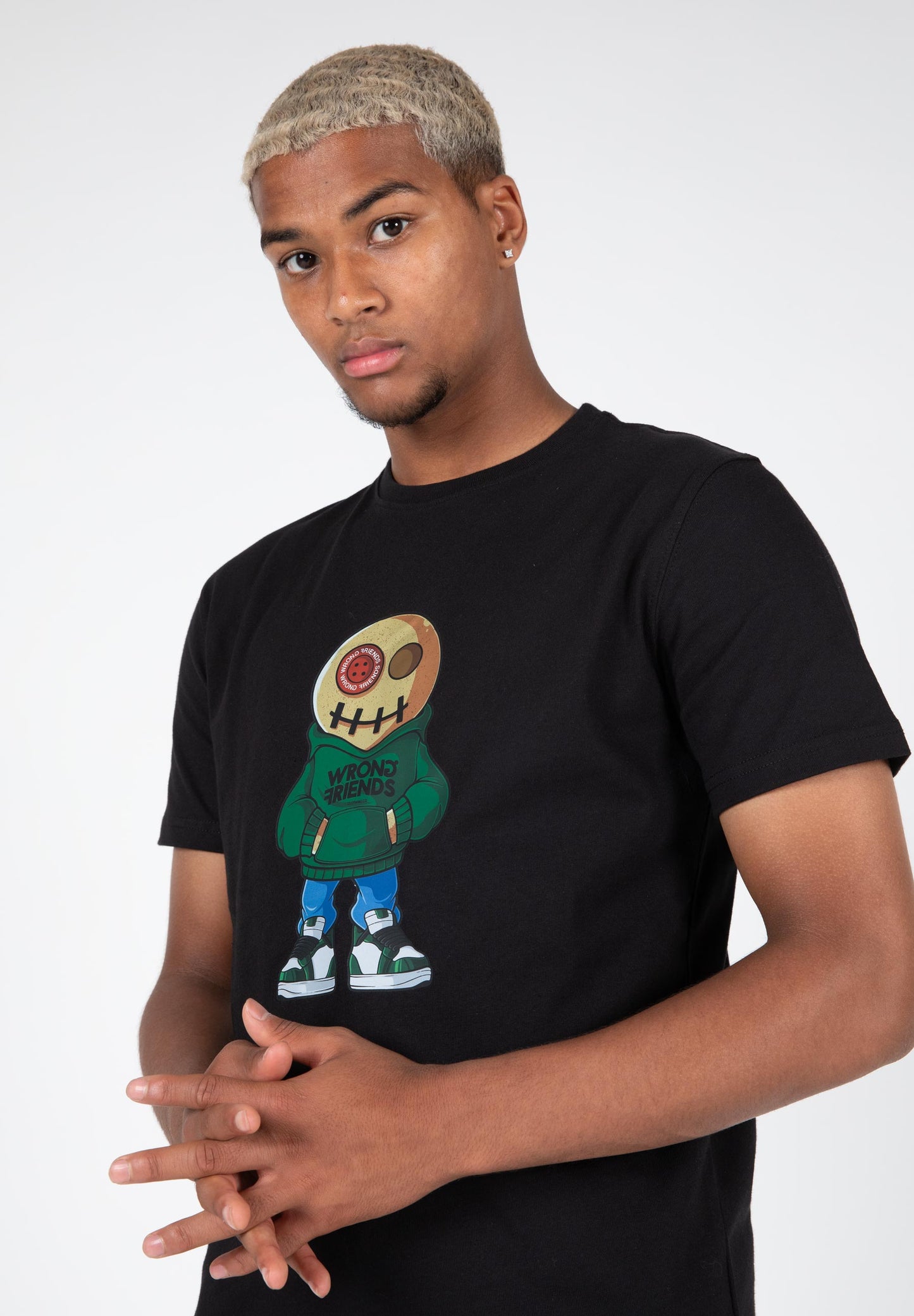 VALENCIA VOODOO T-SHIRT - BLACK/GREEN