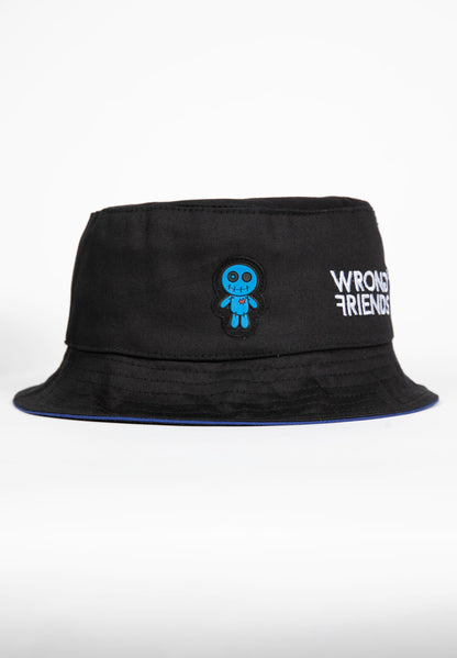 VOODOO BUCKET HAT - BLACK/BLUE