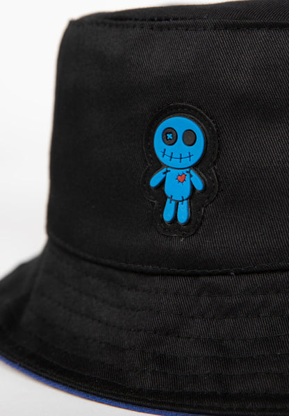 VOODOO BUCKET HAT - BLACK/BLUE