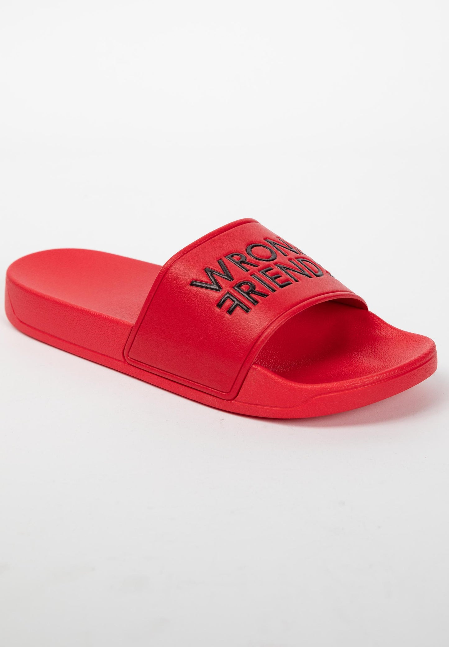 WRONG FRIENDS SLIDES RED