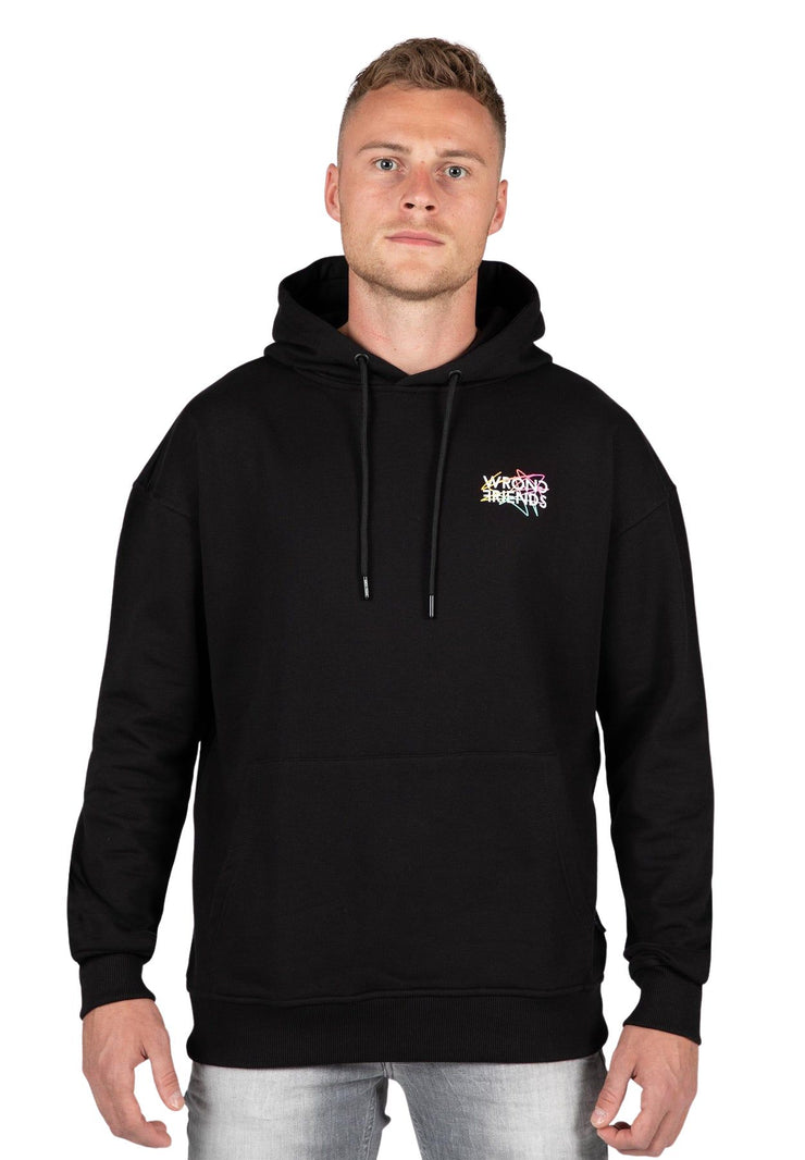 LIMA HOODIE - BLACK – Wrong Friends Clothing